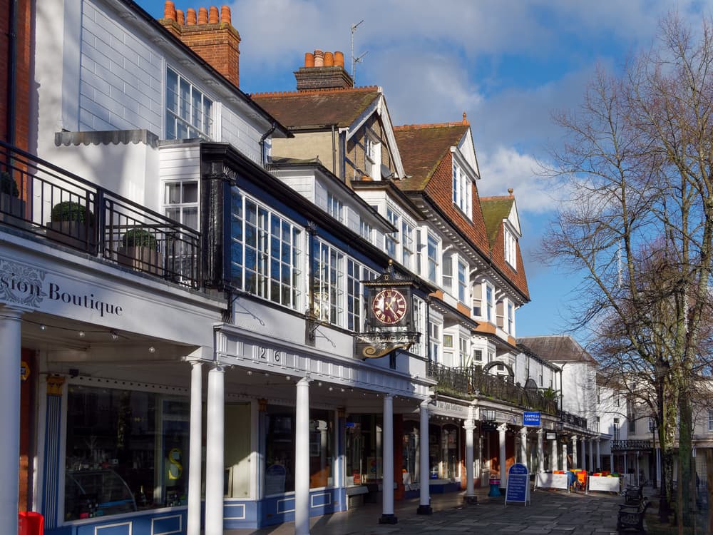 The Pantiles in Tunbridge Wells