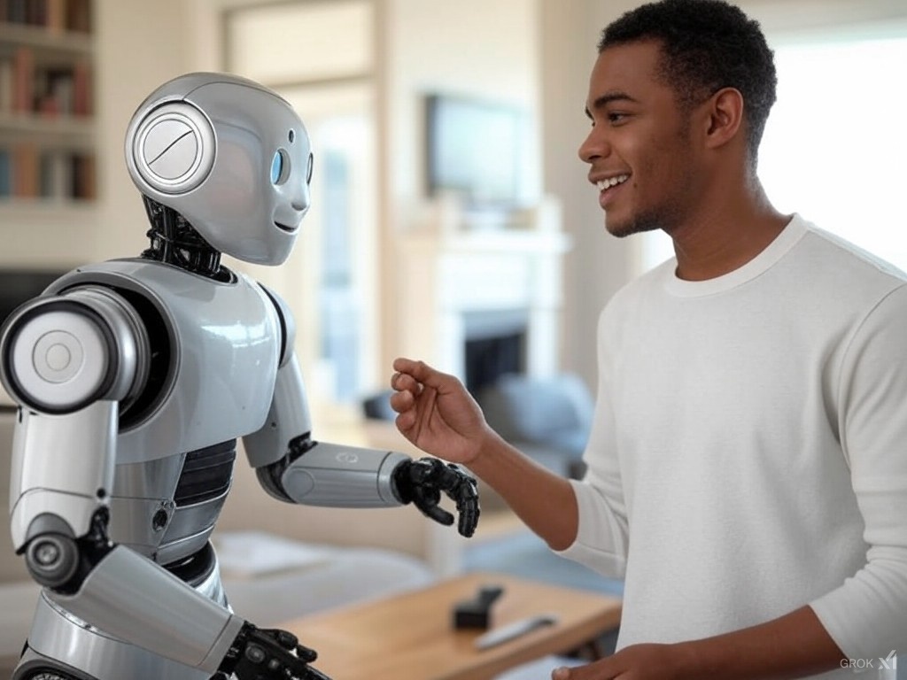 conversation with a robot