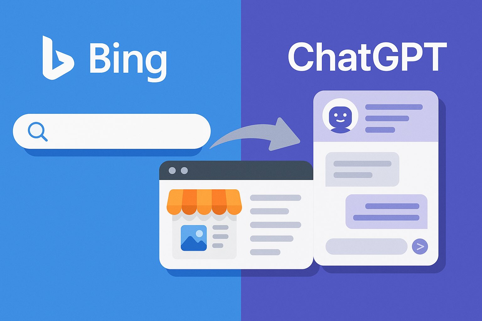 Bing search versus chatgpt